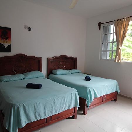 Villas Roseliz Punta Allen Bagian luar foto