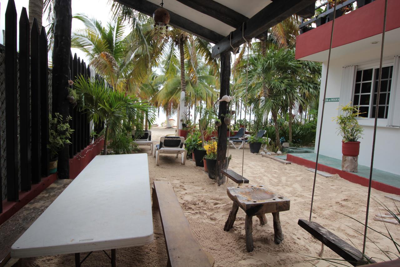 Villas Roseliz Punta Allen Bagian luar foto