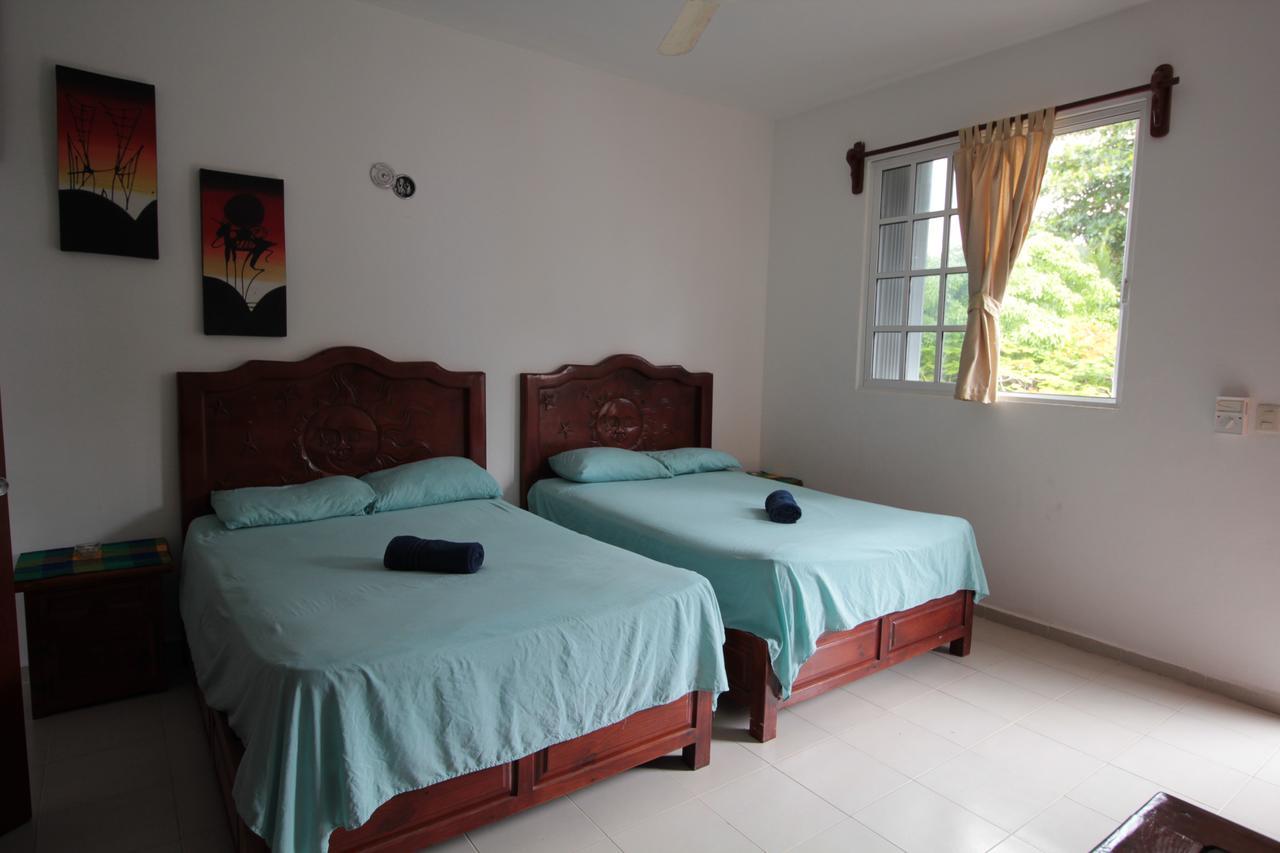Villas Roseliz Punta Allen Bagian luar foto